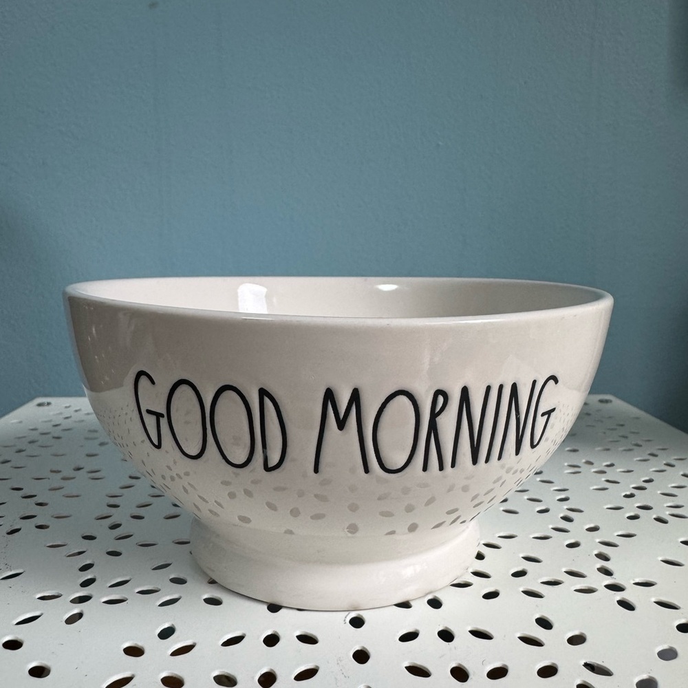 Rae Dunn White Ceramic Bowl
